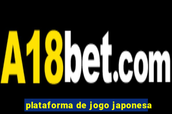 plataforma de jogo japonesa